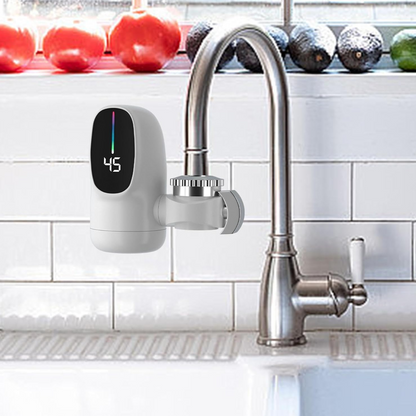 Incalzitor Electric Instantaneu pentru Robinet cu Afisaj Digital - Apa Calda in 3 Secunde
