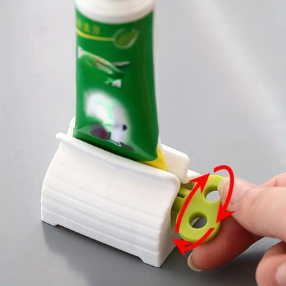 Set 3 Dispozitive Presare cu Role pentru Pasta de Dinti si Creme - Cu Maner Rotativ