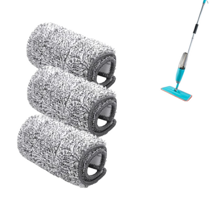 Mop Spray 2in1 cu Pulverizator si Perie Rotativa 360° - Rezervor 400ml - 2