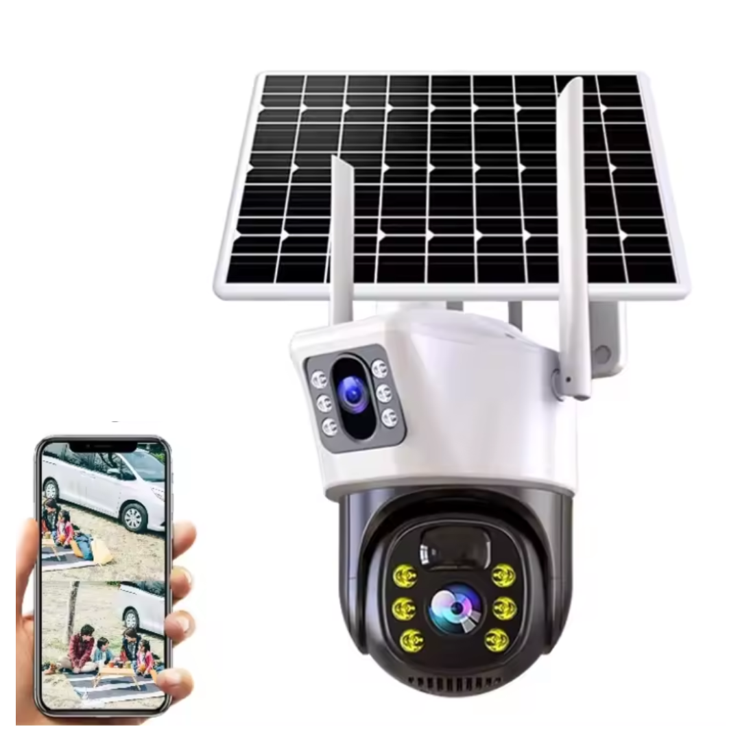 Camera de Supraveghere IP Smart WiFi cu Lentila Duala si IR - Alarma Miscare si Microfon - 7
