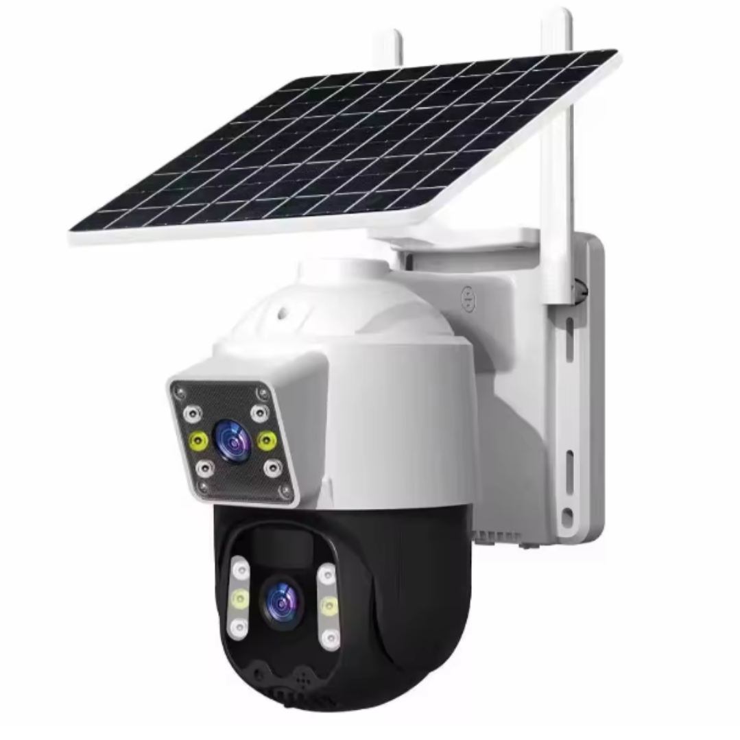 Camera de Supraveghere IP Smart WiFi cu Lentila Duala si IR - Alarma Miscare si Microfon - 9
