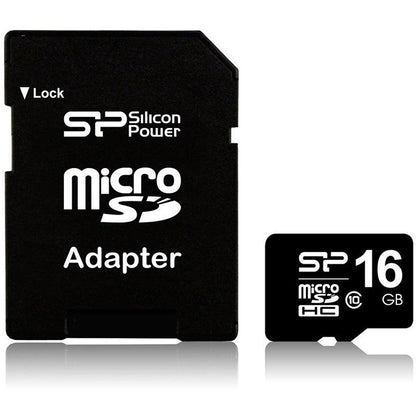 Card de Memorie MicroSD 16GB cu Adaptor - Compatibil Universal
