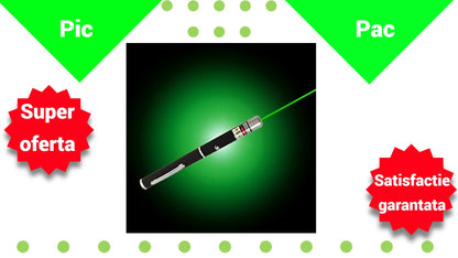 Indicator Laser Verde - Pointer Profesional pentru Prezentari si Astronomie