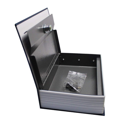 Seif camuflat tip dictionar englez cu cheie - 180x115x55mm - Securitate discreta pentru obiecte valoroase