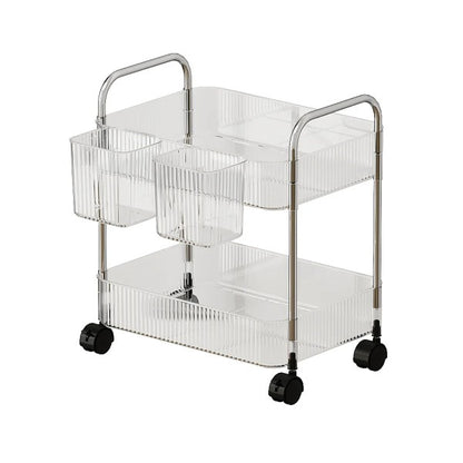 Set 2 Rafturi Multifunctionale pentru Toaleta si Bucatarie - Organizator cu 2 Nivele pentru Economisirea Spatiului - 4