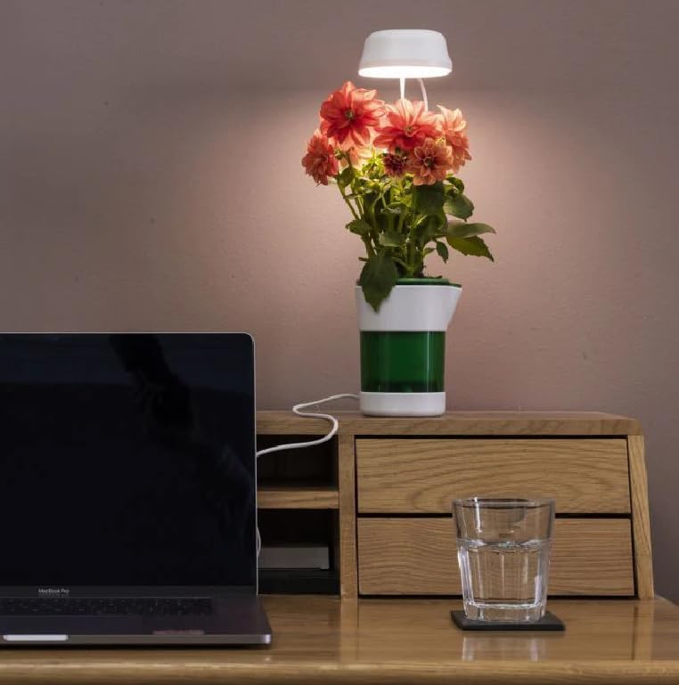 Ghiveci Inteligent cu Auto-Udare si Lumina LED pentru Plante de Interior - 8