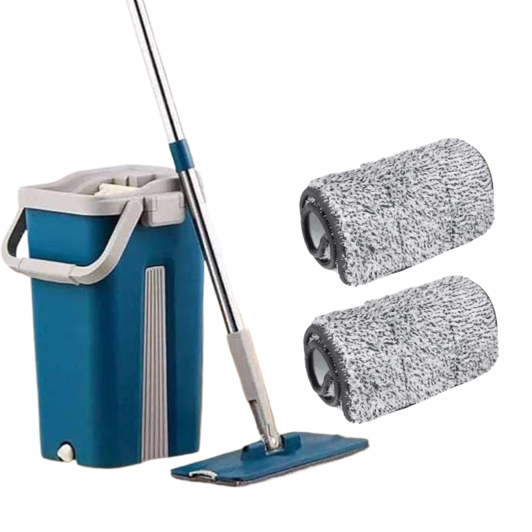 Set Mop cu Galeata si Storcator + 2 Rezerve Microfibra - Curatenie Profesionala - 10