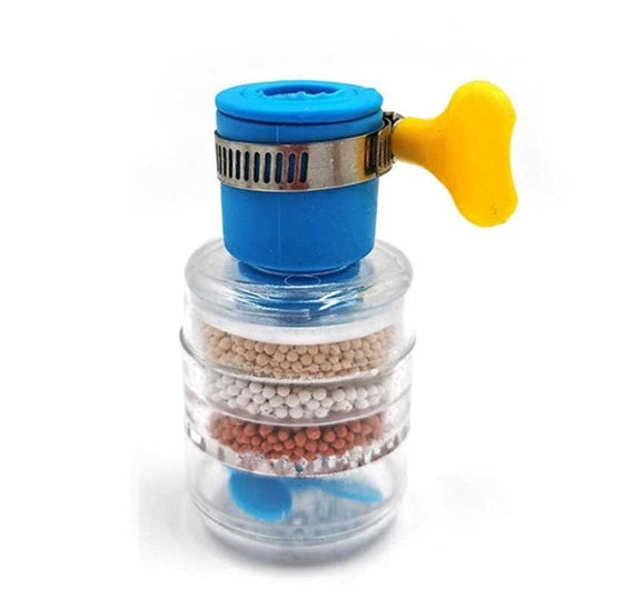 Set 2 Filtre Purificatoare Apa Robinet cu Carbune Activat - Purificare 6 Straturi