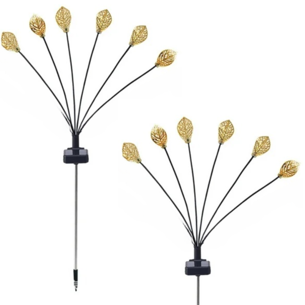 Set 6 Lampi Solare Decorative Exterior - Design Torta Retro, Metal Rezistent, IP65