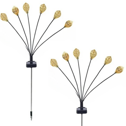 Set 6 Lampi Solare Decorative Exterior - Design Torta Retro, Metal Rezistent, IP65
