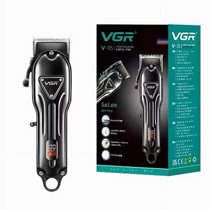 Masina de Tuns Profesionala VGR V-051 Fara Fir - Baterie 2500mAh, Afisaj LED Digital, Accesorii Incluse