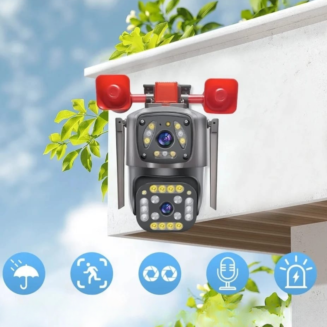 Camera Supraveghere WiFi PTZ 2MP Ultra HD - Interior/Exterior cu Detectare Miscare si Viziune Nocturna - 7