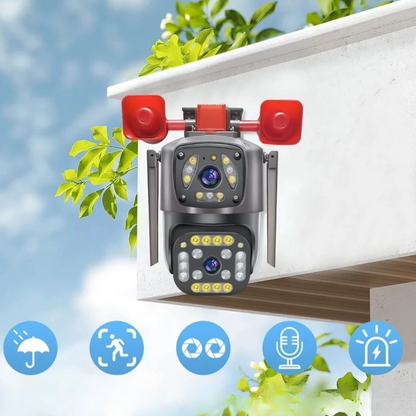Camera Supraveghere WiFi PTZ 2MP Ultra HD - Interior/Exterior cu Detectare Miscare si Viziune Nocturna - 7