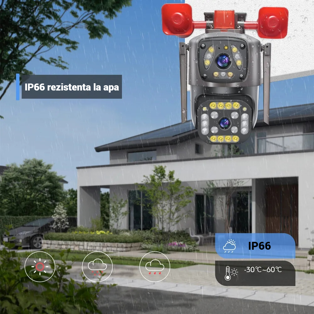 Camera Supraveghere WiFi PTZ 2MP Ultra HD - Interior/Exterior cu Detectare Miscare si Viziune Nocturna - 10