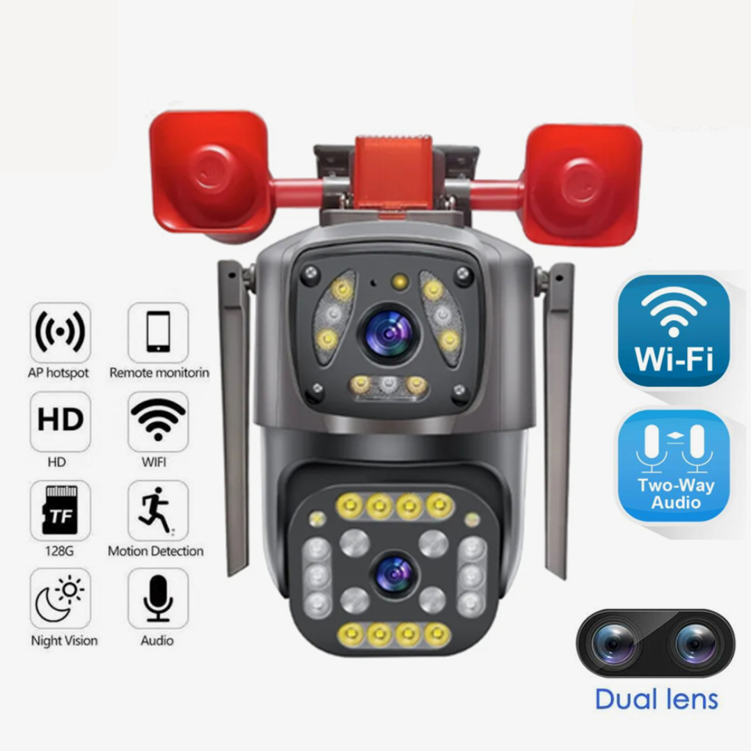 Camera Supraveghere WiFi PTZ 2MP Ultra HD - Interior/Exterior cu Detectare Miscare si Viziune Nocturna - 12