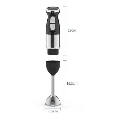 Blender de Mana Multifunctional Jubake 500W - 2 Trepte Viteza, Lame Inox, Tocator Inclus