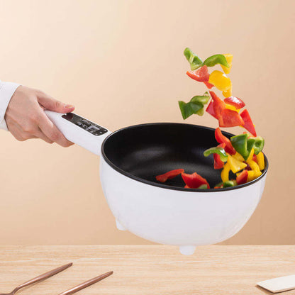 Tigaie Electrica Multifunctionala 2-in-1 cu Capac Transparent, 26cm - Gatire Fara Aragaz