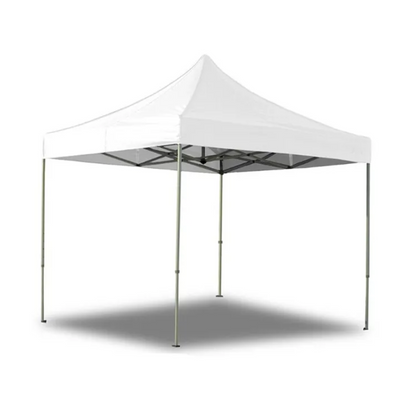 Pavilion Pliabil de Gradina 3x3m - Cadru Metalic Rezistent, Alb, Montaj Rapid