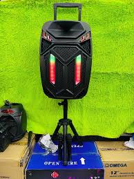 Boxa SUPER-BASS Portabila Bluetooth Activa Karaoke Cu Doua Microfoane