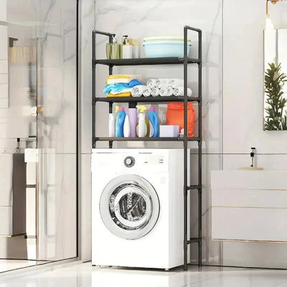 Raft Organizator Universal pentru Masina de Spalat cu 3 Polite - Solutia Perfecta pentru Bai Organizate
