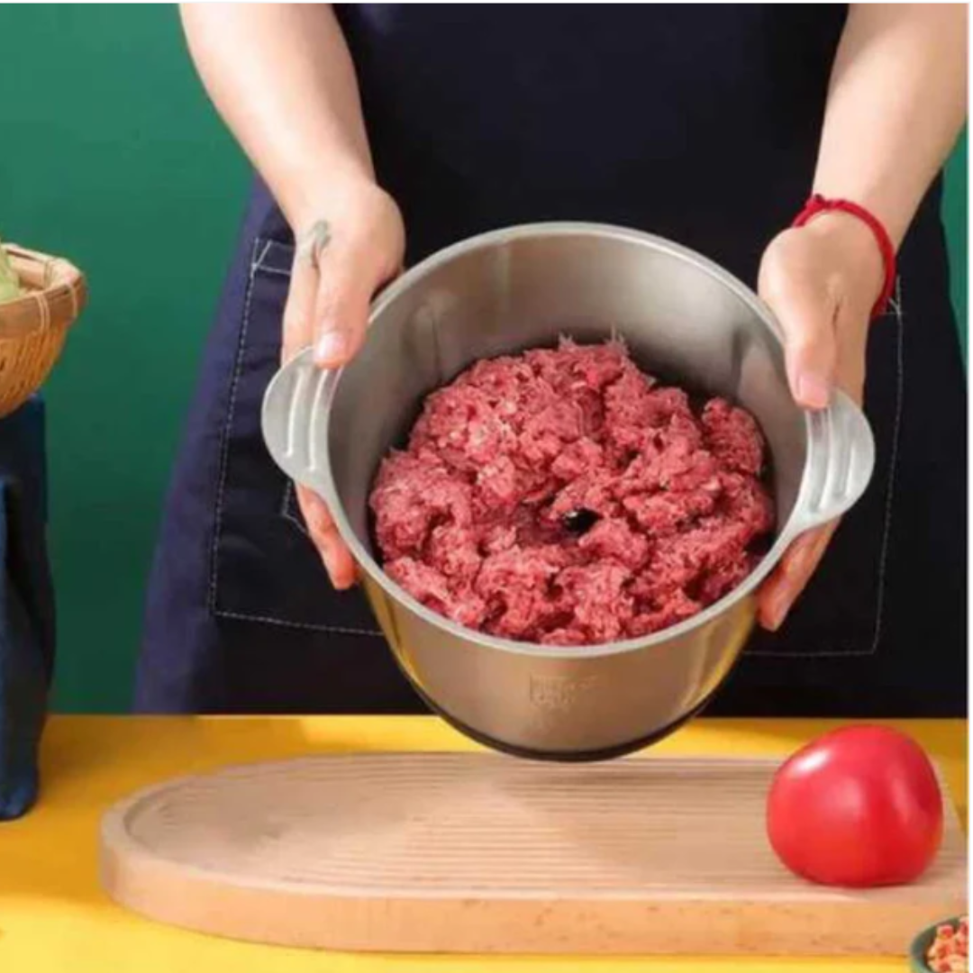 Tocator Electric Profesional 5L - Inox, Multifunctional Carne si Legume