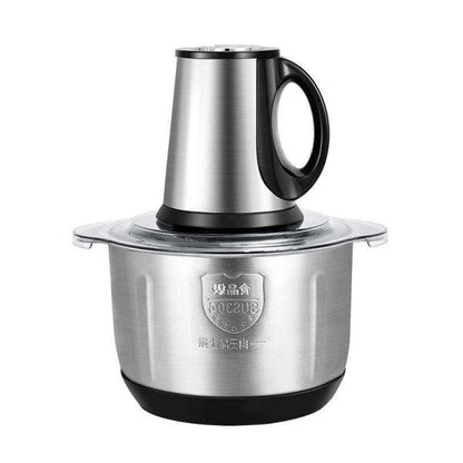 Masina de Tocat Carne Electrica SonyMax SN4001 - 2200W, Inox, 40kg/h, Accesorii Carnati si Kebbe