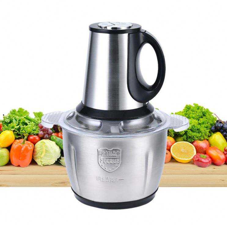 Tocator Electric Profesional 5L - Inox, Multifunctional Carne si Legume