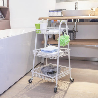 Etajera universala cu 3 rafturi pentru depozitare - Design compact si rezistent