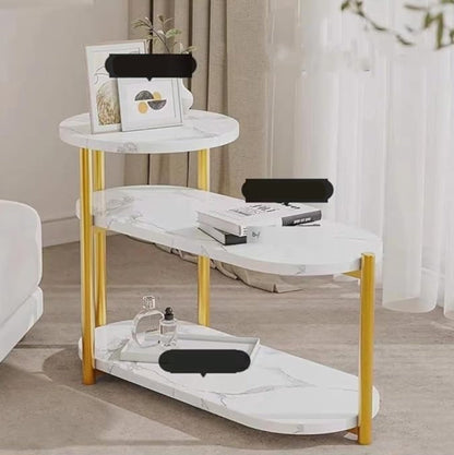 Masa de cafea moderna cu 3 spatii depozitare - Design decorativ inedit pentru living