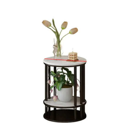 Suport Etajat Rotund Multifunctional pentru Plante si Decoratiuni - Design Modern