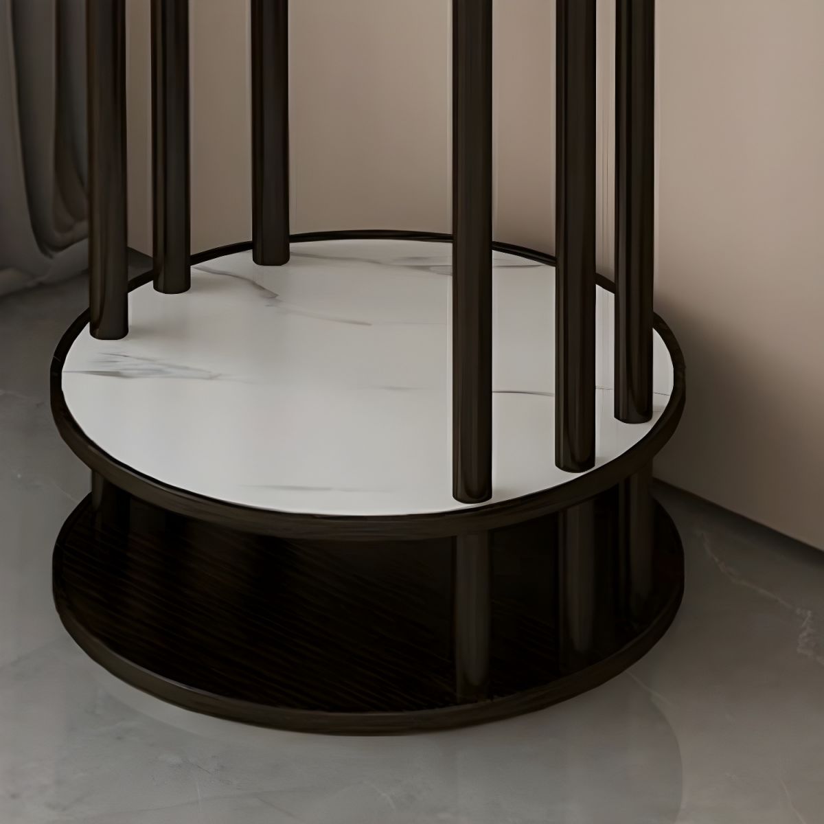 Suport Etajat Rotund Multifunctional pentru Plante si Decoratiuni - Design Modern