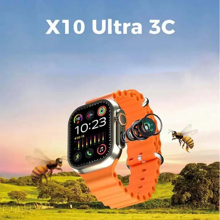Ceas Smart LAXASFIT X10 Ultra 3C Premium - Ecran 2.19" HD, Apeluri Bluetooth, Monitorizare Sanatate
