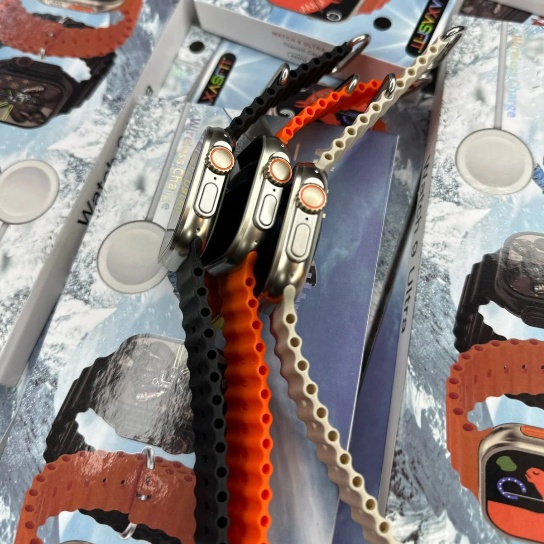 Ceas Smartwatch 9 Ultra - Display 2.09" Always-On, Incarcare Wireless, Design Premium 49mm
