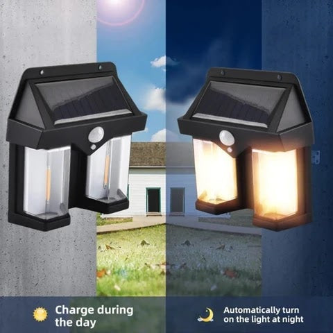 FELINAR SOLAR CU 2 LED-URI