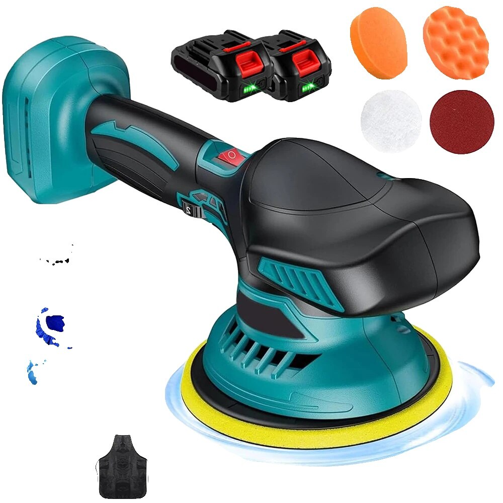 Aparat Polish Auto cu 2 acumulatori 36V, fara fir, portabil