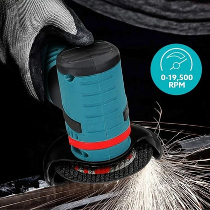 Set Mini Polizor si Flex cu 5 Discuri si 2 Acumulatori 48v