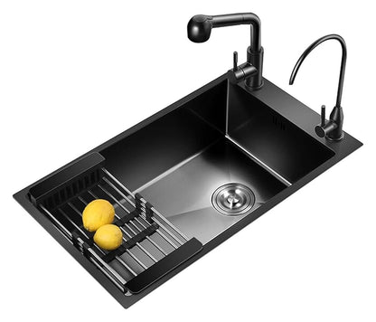 Set chiuveta si baterie tip lebada pentru bucatarie, multifunctionala