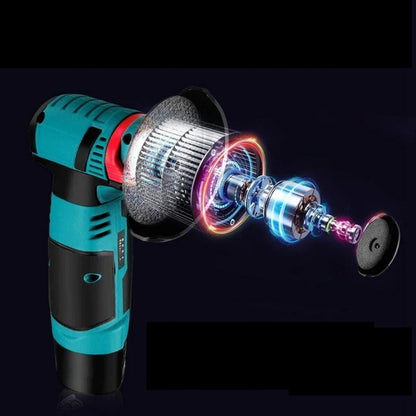 Set Mini Polizor si Flex cu 5 Discuri si 2 Acumulatori 48v