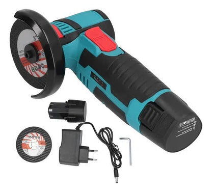 Set Mini Polizor si Flex cu 5 Discuri si 2 Acumulatori 48v