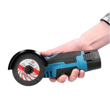 Set Mini Polizor si Flex cu 5 Discuri si 2 Acumulatori 48v
