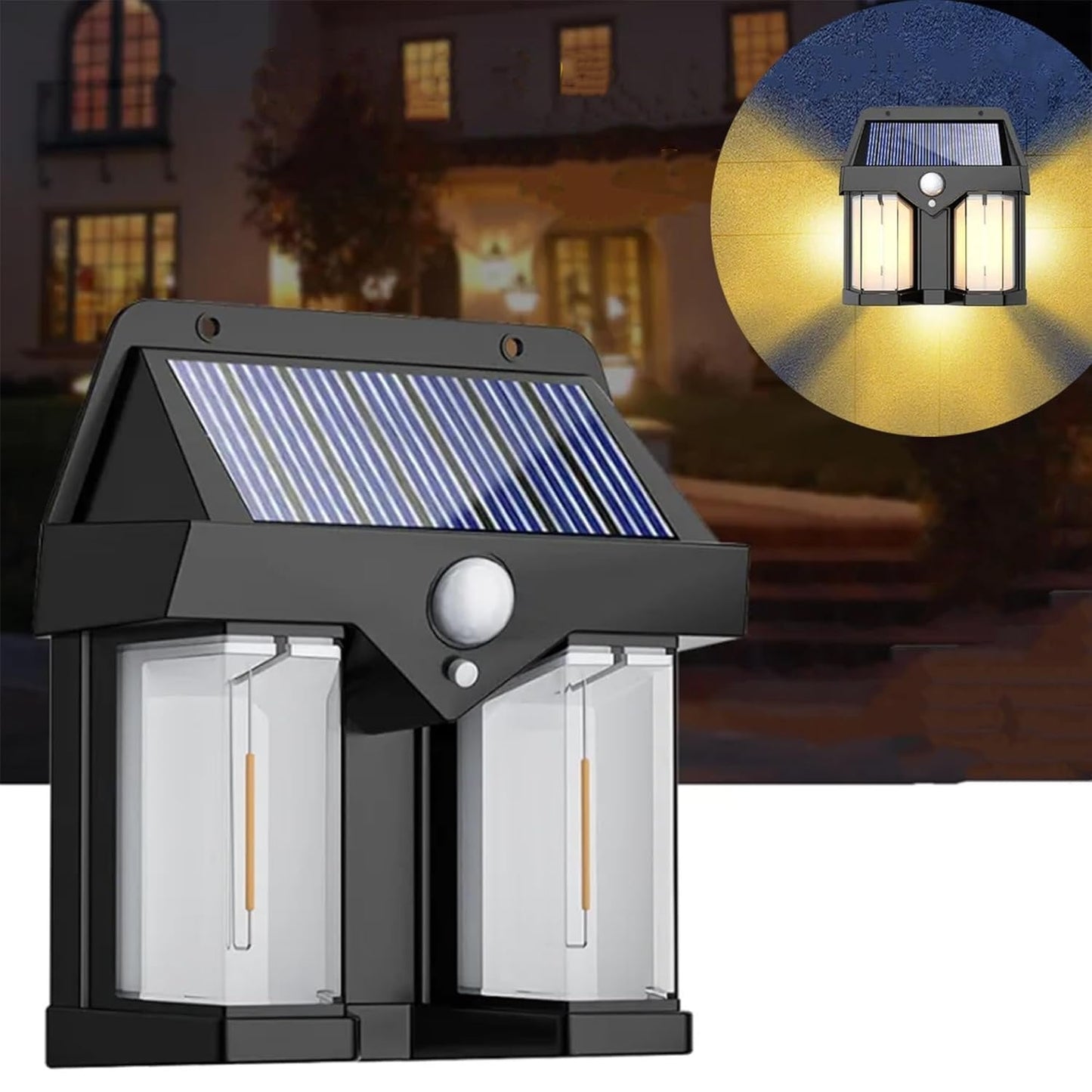 FELINAR SOLAR CU 2 LED-URI
