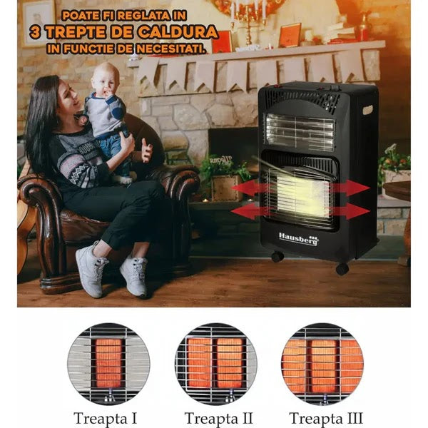 SOBA PE GAZ + INSTALATIE 100M