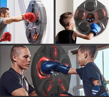 Disc de antrenament pentru box cu efecte luminoase
