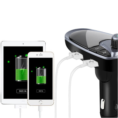 Modulator Auto Bluetooth cu USB si Transmitator FM - Hands-Free si Incarcare Rapida