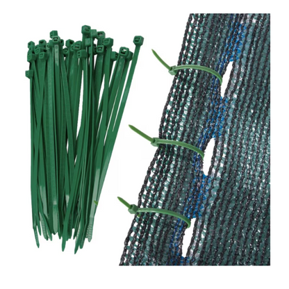 Set 100 Bride Plastic Rezistente 3.6x200mm - Organizare Cabluri si Fixare Profesionala