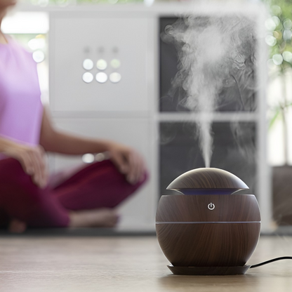 Mini Umidificator Ultrasonic USB cu Difuzor Aromaterapie - Purificator Aer