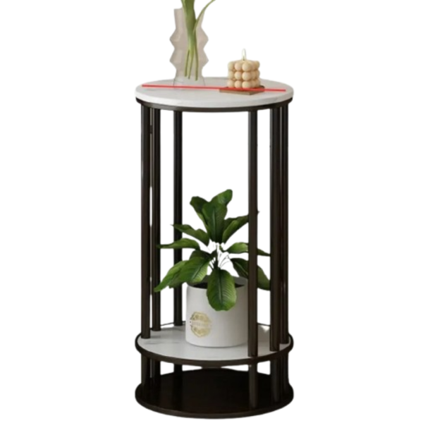 Suport Etajat Rotund Multifunctional pentru Plante si Decoratiuni - Design Modern