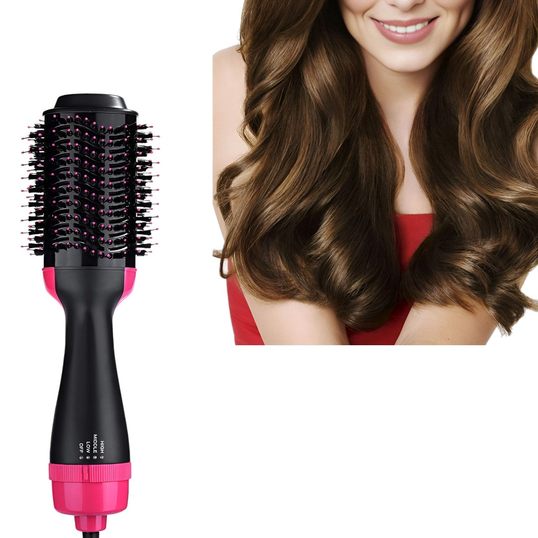 Perie Electrica pentru Volum cu Aer Cald - Styling Profesional Acasa