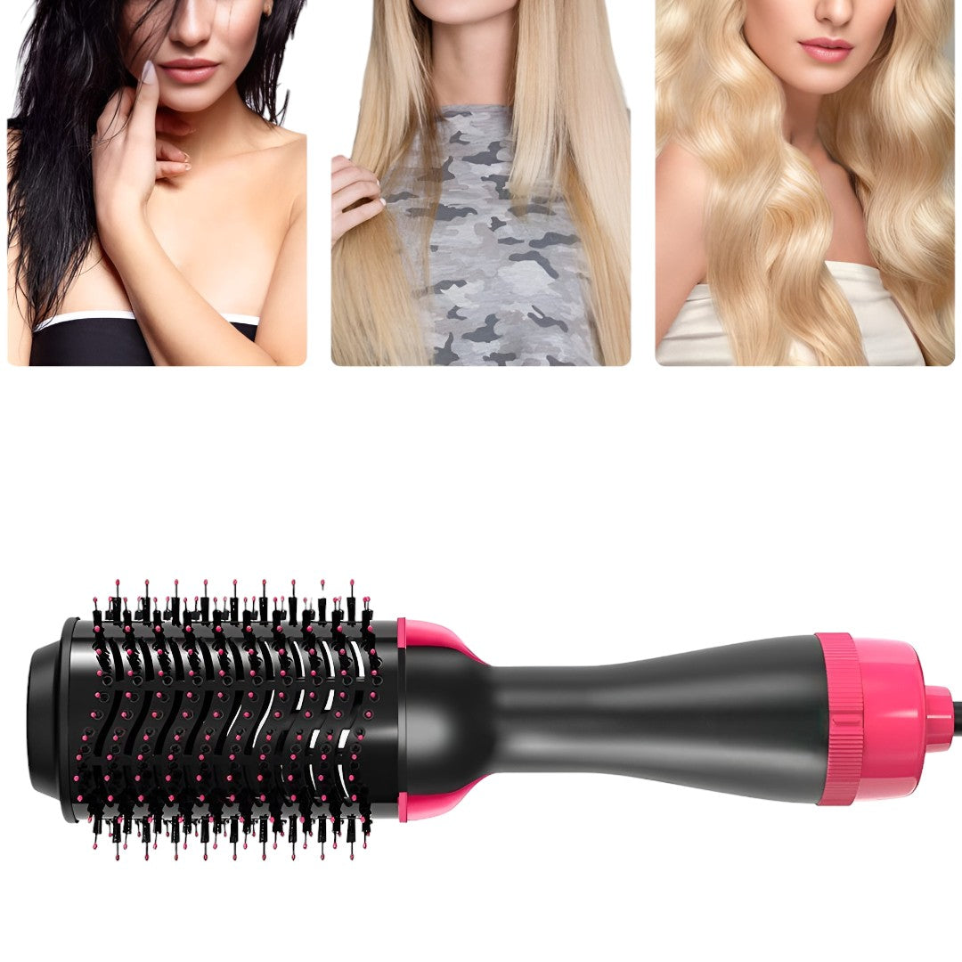 Perie Electrica pentru Volum cu Aer Cald - Styling Profesional Acasa