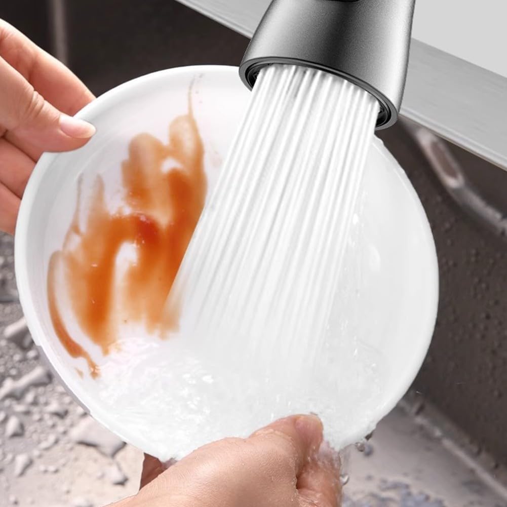 Cap Robinet 3-in-1 Rotativ 360° - Anti-Stropire cu Jet Reglabil pentru Chiuveta Bucatarie